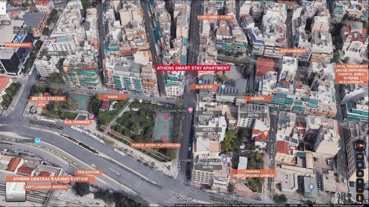Athens Smart Stay Apartment ภายนอก รูปภาพ